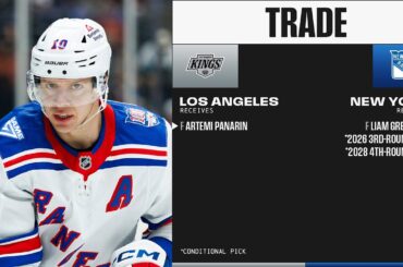 ARTEMI PANARIN HAS BEEN TRADED TO THE @LAKings 👑