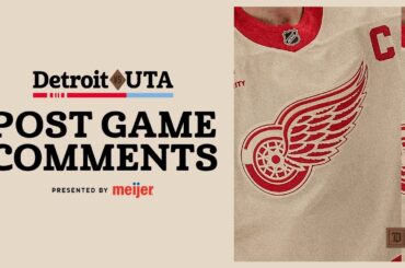 Dylan Larkin, Lucas Raymond, Todd McLellan Post Game Comments @ UTH | Feb. 4, 2026
