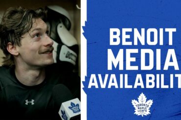 Simon Benoit | Pre Game at Calgary Flames | February 2, 2026