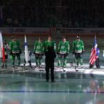 Stars honor Rantanen, Lindell, Hintz and Heiskanen! 🇫🇮🏒 Stars juhlistaa olympiapelaajiaan