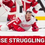 Detroit Red Wings' offensive struggles continue in loss to Utah Mammoth