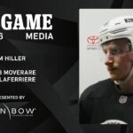 MEDIA: Jacob Moverare, Alex Laferriere, and Jim Hiller | 02.04.26 Pregame vs SEA