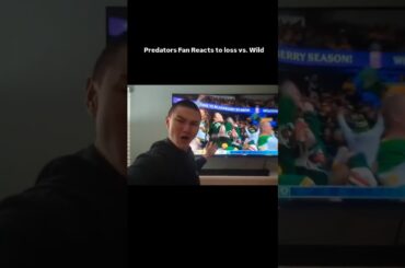Predators Fan Reacts to Crazy OT loss vs. Wild! #nhl #wild #predators #hockey