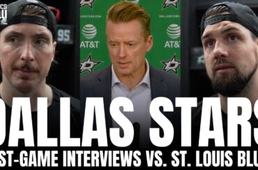 Matt Duchene, Jamie Benn, Matt Duchene & Stars Recap Dallas Stars Season Headed Into Olympic Break