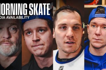 New York Islanders Morning Skate Availability | NYI at NJD