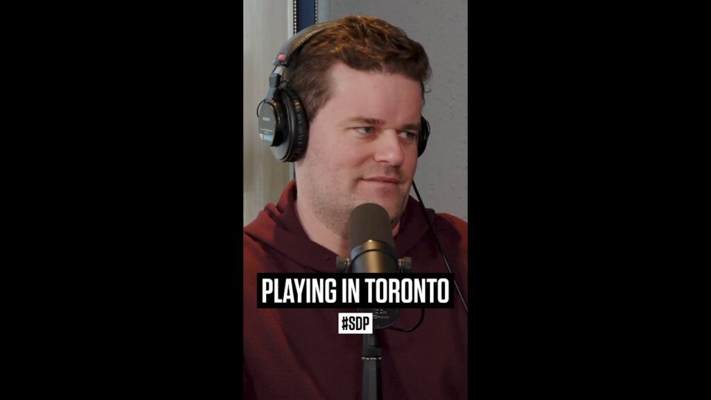 Don’t let the noise fool you – playing in Toronto is actually pretty cool. #SDP #Leafs #NHL