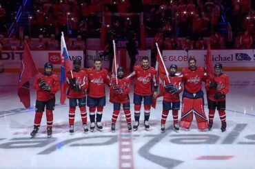 Washington Capitals Olympic Send Off Ceremony
