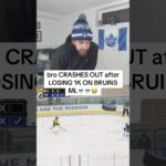 unbelievable… #nhl#bruins#tampabaylightning#nhlhockey#sportsbetting#reaction#rage#hockey