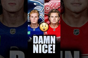 AWESOME CANUCKS NEWS + RED WINGS TALK: TOM WILLANDER & AXEL SANDIN-PELLIKKA COMPARISON?