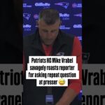 Mike Vrabel CRASHES OUT on Patriots Reporter 🤬 | Sports Illustrated