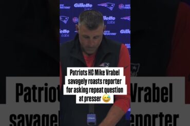 Mike Vrabel CRASHES OUT on Patriots Reporter 🤬 | Sports Illustrated