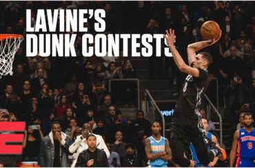 Zach LaVine wins 2015 & 2016 NBA Slam Dunk Contests | NBA All-Star Highlights