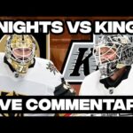 Vegas Golden Knights Vs Los Angeles Kings LIVE COMMENTARY! | 2025-26 NHL Season