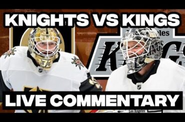Vegas Golden Knights Vs Los Angeles Kings LIVE COMMENTARY! | 2025-26 NHL Season