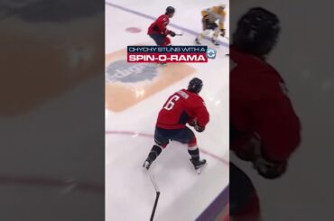 Just an insane way for a defenseman to score his 20th goal of the season #ALLCAPS