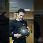 Avery Hayes Gets Postgame Helmet After NHL Debut