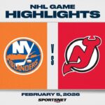 NHL Highlights | Islanders vs. Devils - February 5, 2026