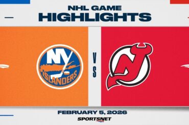 NHL Highlights | Islanders vs. Devils - February 5, 2026