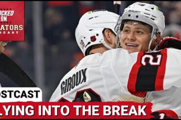POST CAST: TIM STÜTZLE AMAZES IN OVERTIME, OTTAWA SENATORS GO INTO OLYMPIC BREAK WITH WIN VS FLYERS
