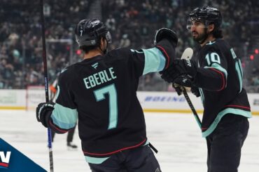 Kraken's Matty Beniers Wastes No Time, Scores On First Shot vs. Maple Leafs