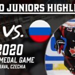 Canada vs. Russia | 2020 WJC Gold Medal Game | Extended Highlights