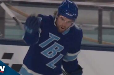 Lightning's Brandon Hagel Opens Scoring 11 Seconds Into Stadium Series