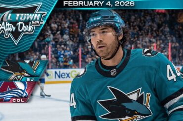 San Jose Sharks @ Colorado Avalanche - 2/4/2026 - Teal Town USA After Dark (Postgame)