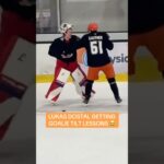 Lukas Dostal is staying ready with all the goalie fights lately 😅 (h/t u/catsgr8rthanspoonies)