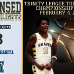 HS Basketball - St John Bosco vs Santa Margarita - Trinity League Championship - Condensed Game 4K