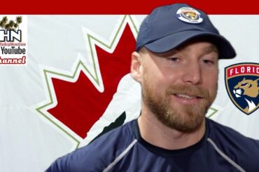 Sam Bennett of the Florida Panthers Talks About Being Named to Team Canada Olympic Team