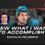 Celebrini talks evolution & earning Team Canada roster spot