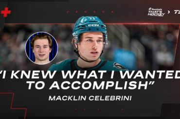 Celebrini talks evolution & earning Team Canada roster spot