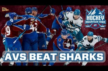 Colorado Avalanche head into Olympic break with MUCH needed win over Sharks | Hockey Mountain High