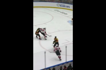 Cody Glass with a Short Goal vs. Vancouver Canucks