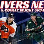 NHL Waivers News: Wild's Pitlick & Flyers Ginning on Waivers, Fox To LTIR & Cooley Injury Update