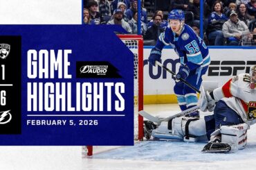 Panthers vs. Lightning | Lightning Radio Highlights | February 5, 2026