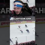 Gabe Vilardi came straight from Looney Tunes 😭 #montrealcanadiens #habs #gohabsgo #winnipegjets #nhl