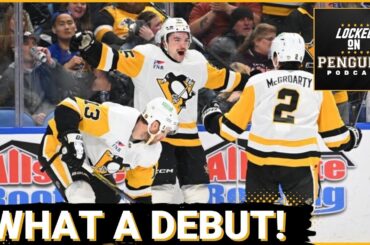 Avery Hayes DAZZLES in his NHL debut as the Penguins pick up a HUGE win!