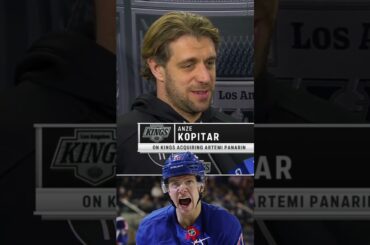 Anze Kopitar speaks on the Kings newest acquisition, Artemi Panarin 👑
