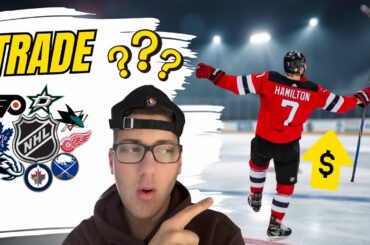 Dougie Hamilton TRADE! 🚨 Top 5 Trade Destinations & Fantasy Hockey Impact 📊📈