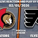 Flyers vs Senators | Philadelphia Flyers vs Ottawa Senators | Live Reaction 📱