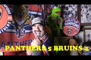 Florida Panthers Beat Boston Bruins 5-4 Staying Alive