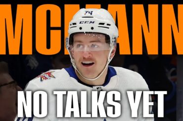 The Oilers haven't spoke to the Maple Leafs after Bobby McMann