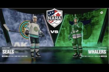 NAHA 2025-26 Season - Oakland Seals (7-8-3) @ Hartford Whalers (11-4-4)