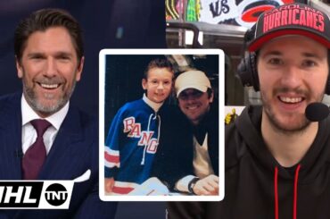 Brandon Bussi Reconnects with Lundqvist After Stellar Performance ❤️ | NHL on TNT