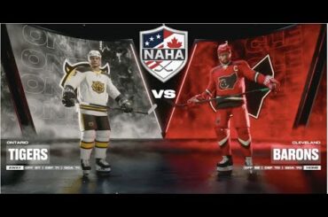 NAHA 2025-26 Season - Ontario Tigers (7-6-5) @ Cleveland Barons (12-7-0)
