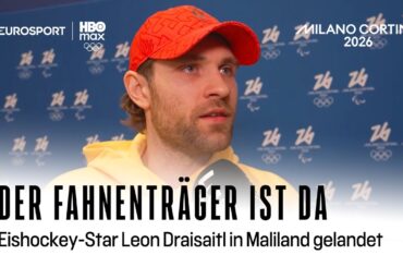 "Fühle mich sehr geehrt" - Deutscher Fahnenträger Leon Draisaitl im Interview I Olympia 2026