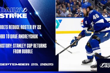 Lightning Reduce Roster by 22 Players