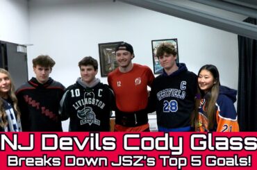 Cody Glass | NJ Devils Center | Breaks Down JSZs Top 5 Goals of January!