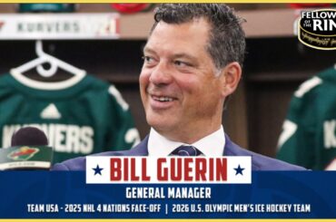 Bill Guerin Interview | Minnesota Wild Trade Deadline | Star Wars & LOTR | Assembling Team USA